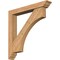 Ekena Millwork Westlake Traditional Smooth Bracket w/ Offset Brace, Western Red Cedar, 5 1/2"W x 36"D x 36"H BKT0604X36X36WTL01SWR - alternate 1